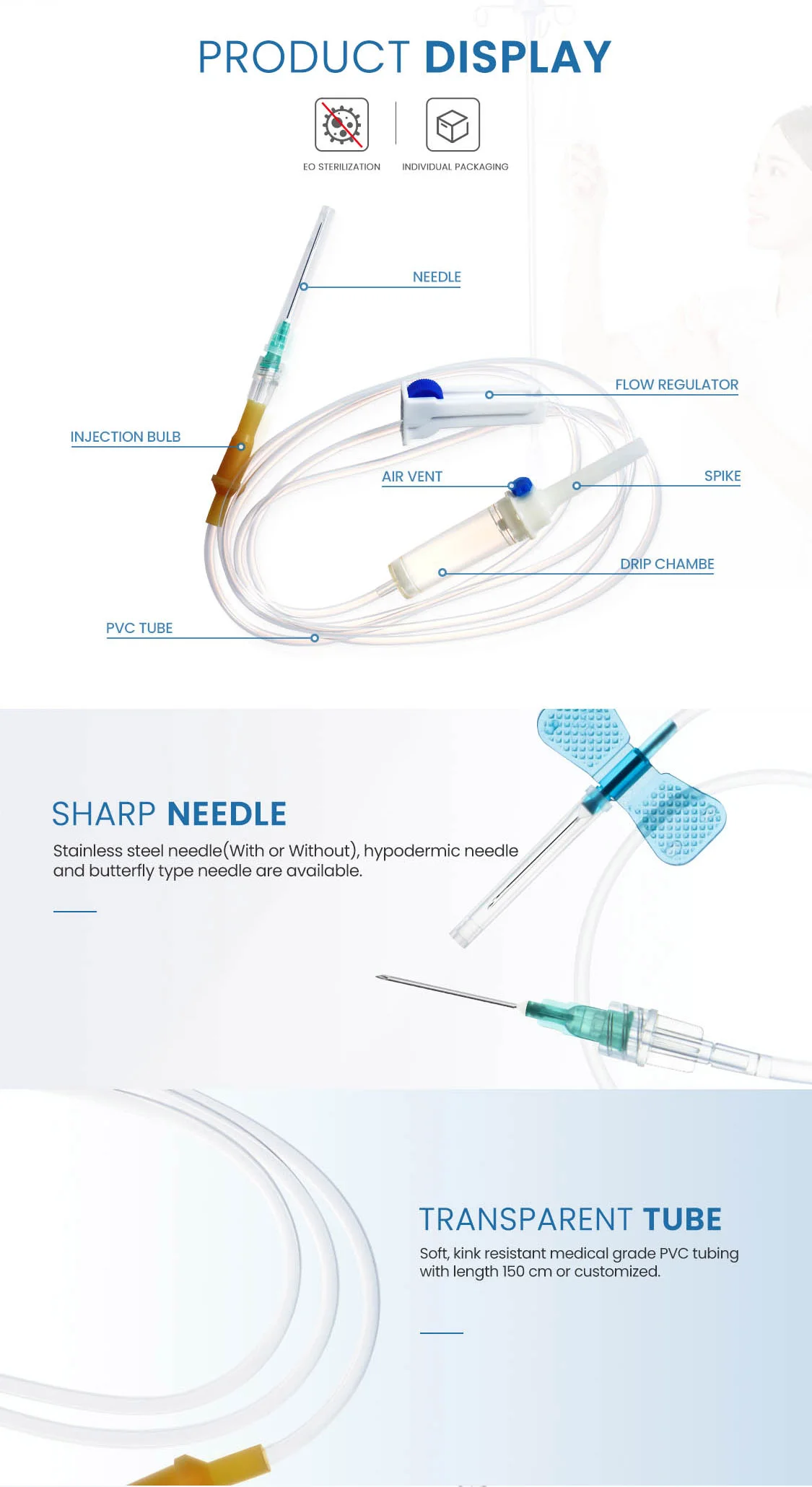 Iv Sterile Intravenous Infusion Fluid Drip Burett Infused Giving Tea ...