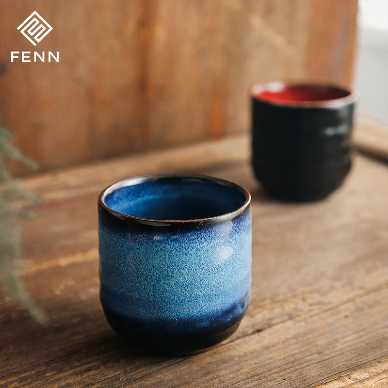 FENN Wholesale Price Manual Ceramic Coffee Cup Household Hospitality Small Tea Cup Custom for Coffee Shop