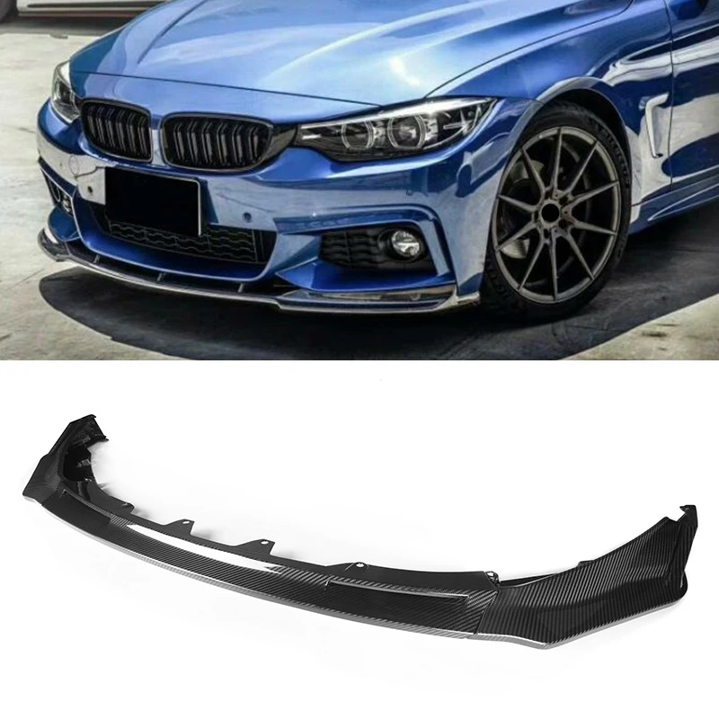 V Style Dry Carbon Fiber Front Lip Splitter For BMW G80 M3 G82 G83 M4 Csl