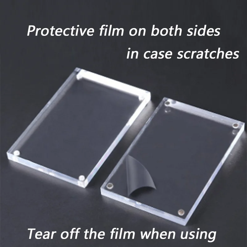 Acrylic Frame Acrylic Perfectly Design Square Clear Transparent Set Acrylic Photo Frame Buy