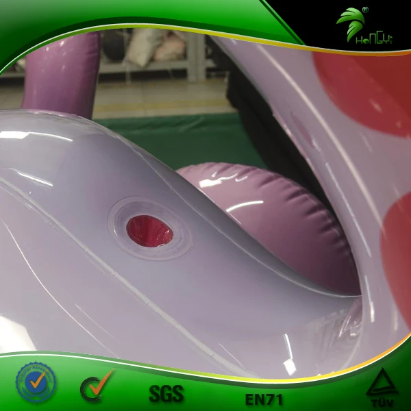 Глянцевый Блестящий надувной сексуальный несущий Дракон 3D мультфильм XXX два несущих прозрачный розовый дракон