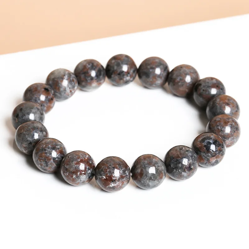 Yooperlite Beads Bracelet UV Emberlite Glowing Fire Rock Stone Bracelet  Gifts