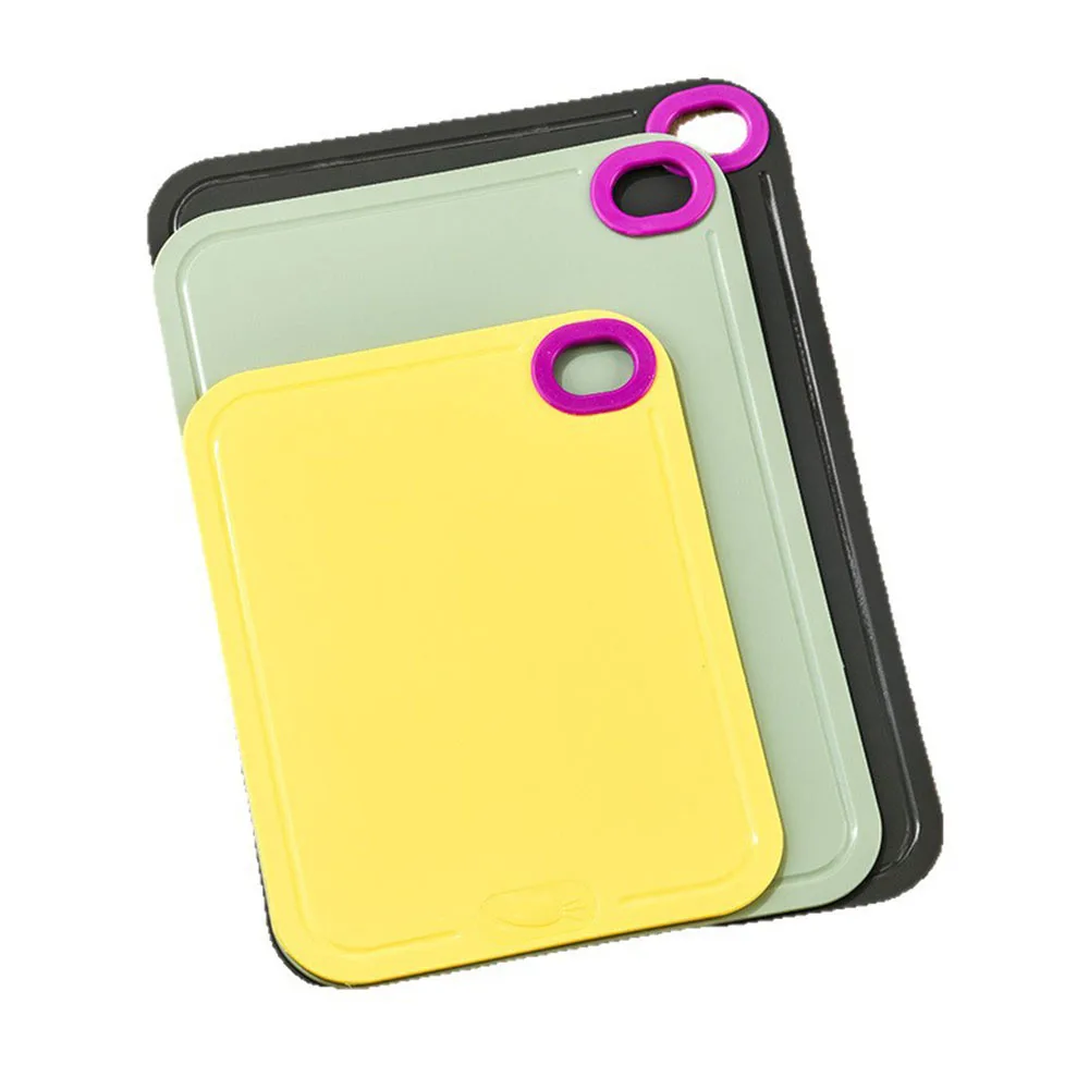 Thermoplastic Urethane Rectangle Anti-Microbial Durable Double Bread Dessert Tray Creativity Chopping Cutting Board