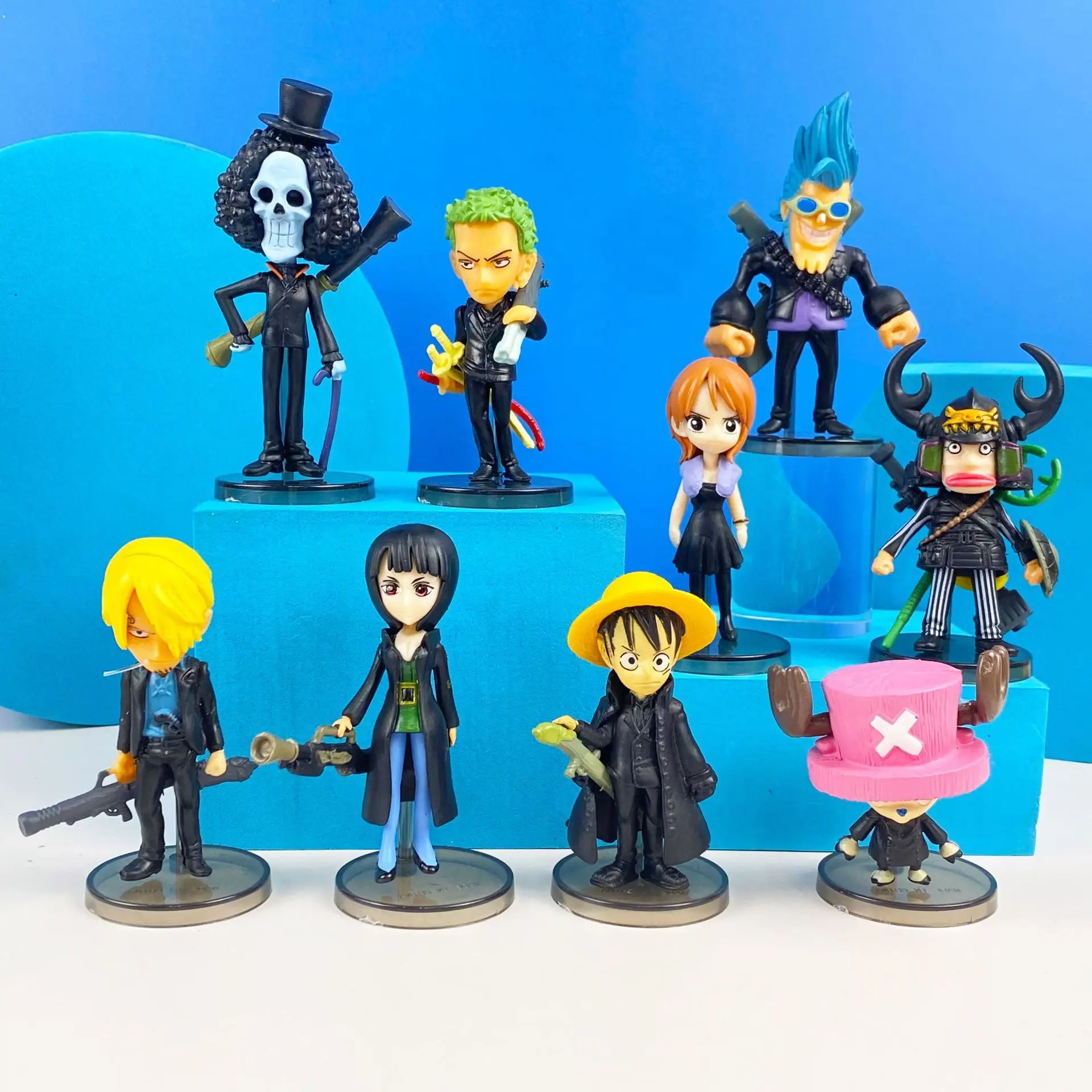 Anime Action Figure One Pieces - Luffy, Zoro, Sanji, Ace