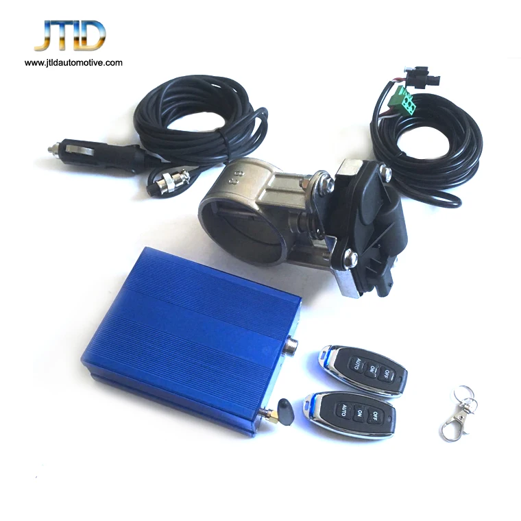 JTLD Newest Type Performance Exhaust System 76mm 3inch Exhaust Valvetronic Electric Valve with Remote Control