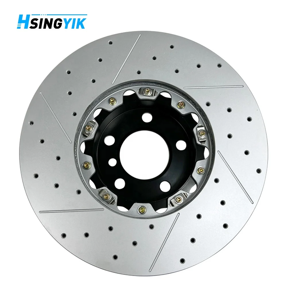 Top Auto Break Systems Floating Brakes Rotors Kit for BMW 550I F10 320I 328I F30 650I 420I