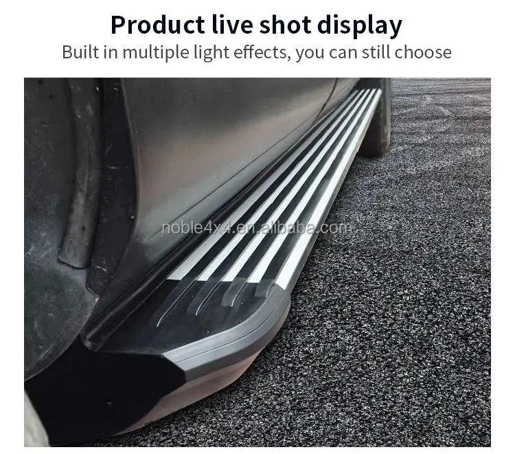Noble Aluminum Car Accessories Original Style Fixed Threshold Running Board for VW TOUAREG Side Step supplier