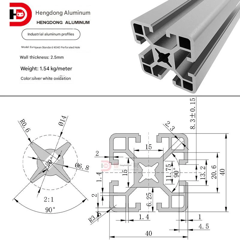 product 41 models the most comprehensive eu standard 4040 aluminum extrusion profiles online-25
