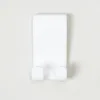 White silicone hook