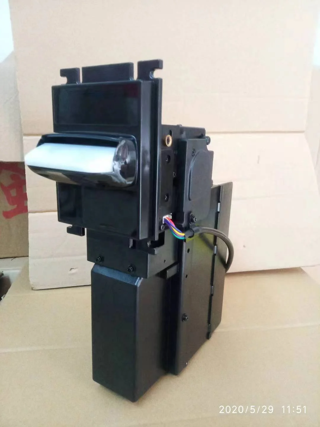 TP70 P5 Bill Acceptor Bill Transaction TP70P3B-P5 Note Cash Acceptor Multinational Currencies Acceptable for Game Machines