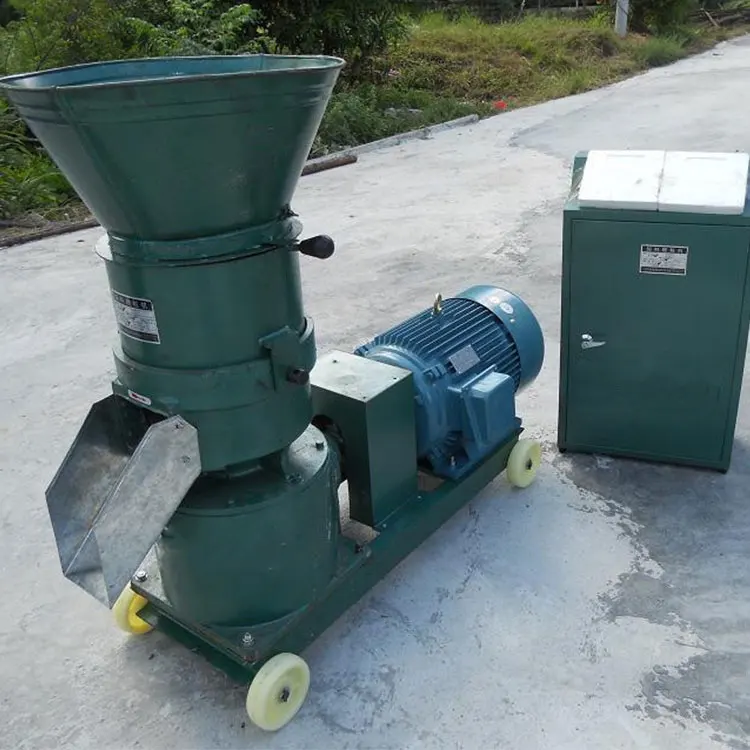Small Animal Feed Fish Meal Pellet Machine Engine Motor Gear Core Components with Bearing Made China for Wood Powder Production