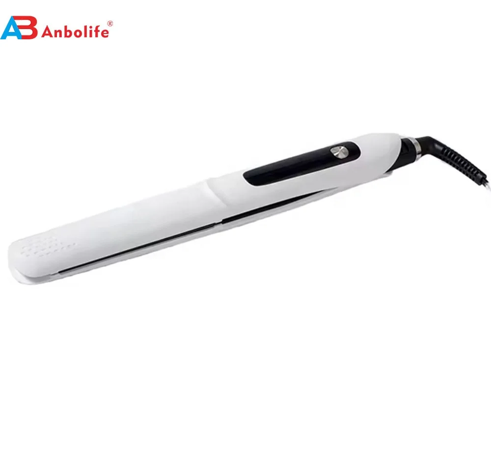 Professional Hair Straightener and Flat Iron with 10 Temperature Levels 130-230°C Range and Teflon Plates for Smooth Frizz-Free Hair