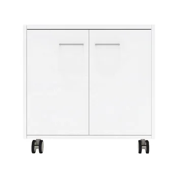 JM- Two Doors in Chemical Laboratory Workbench Base Movable Cabinet