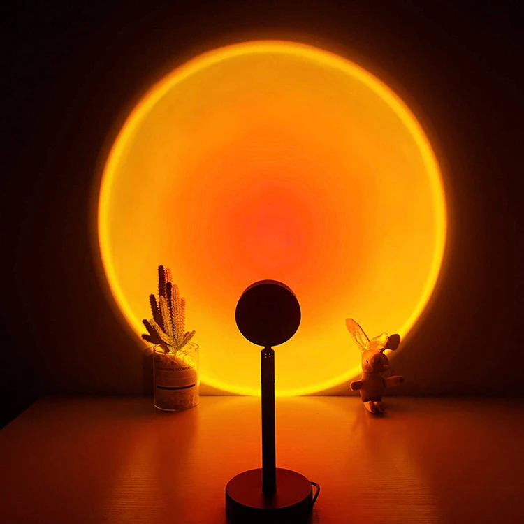 sun rainbow projection atmosphere night light