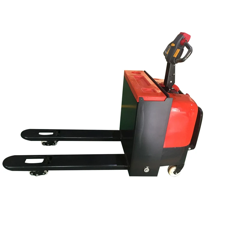 Stand on type Full Electric Pallet Jack battery operated hydraulic pallet jack with 3 ton rated loading capacity factory outlet