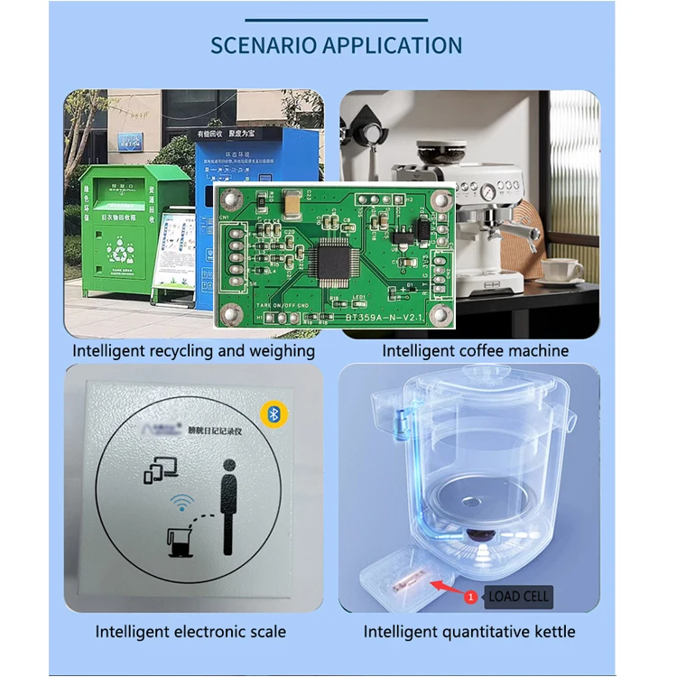 Digital Signal Amplifier High Precision Weighing Module Smart Small Appliances Pressure Transmitter