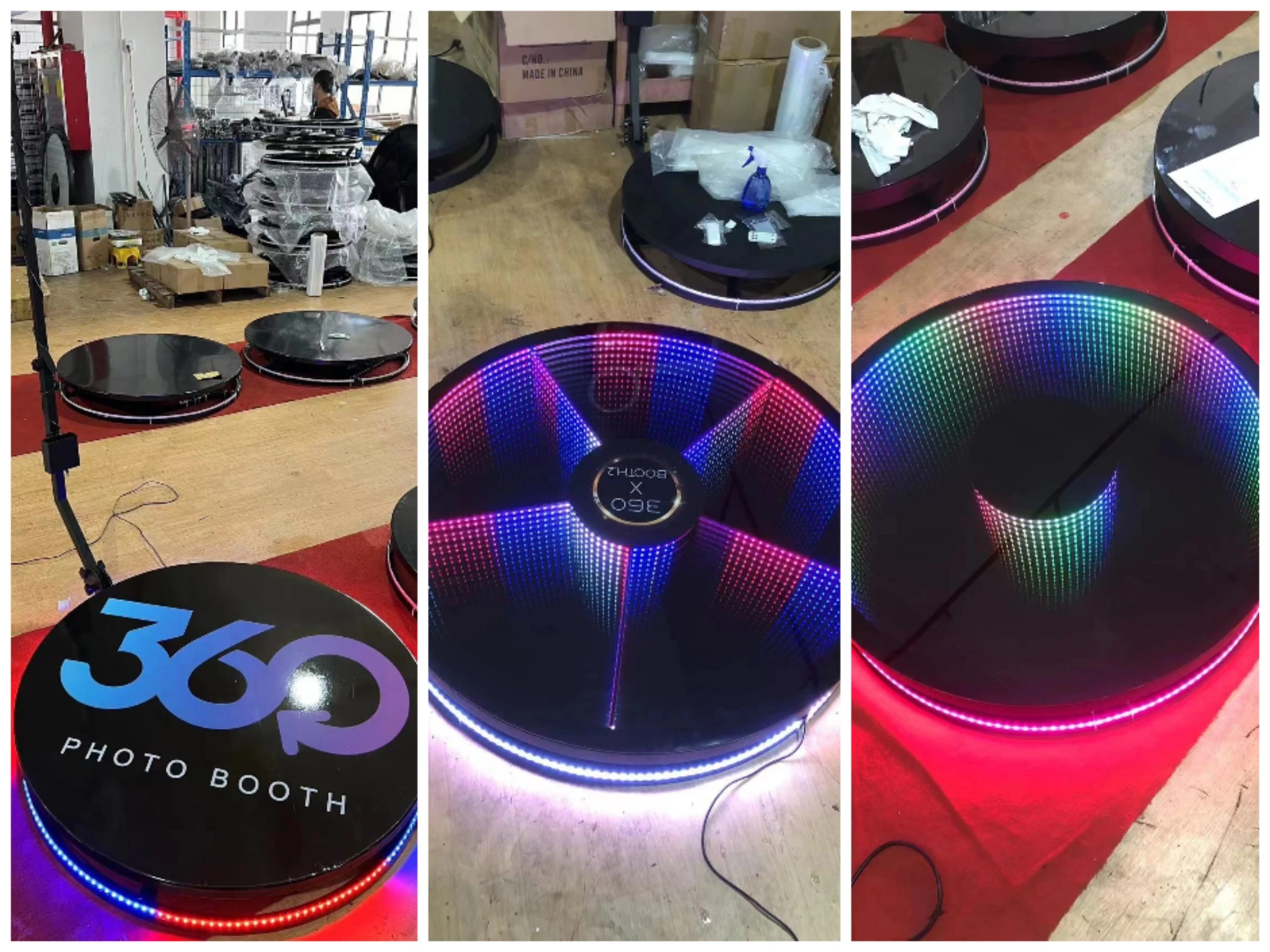 360 Camera for Parties Events 360 Photo Booth Rental, OEM