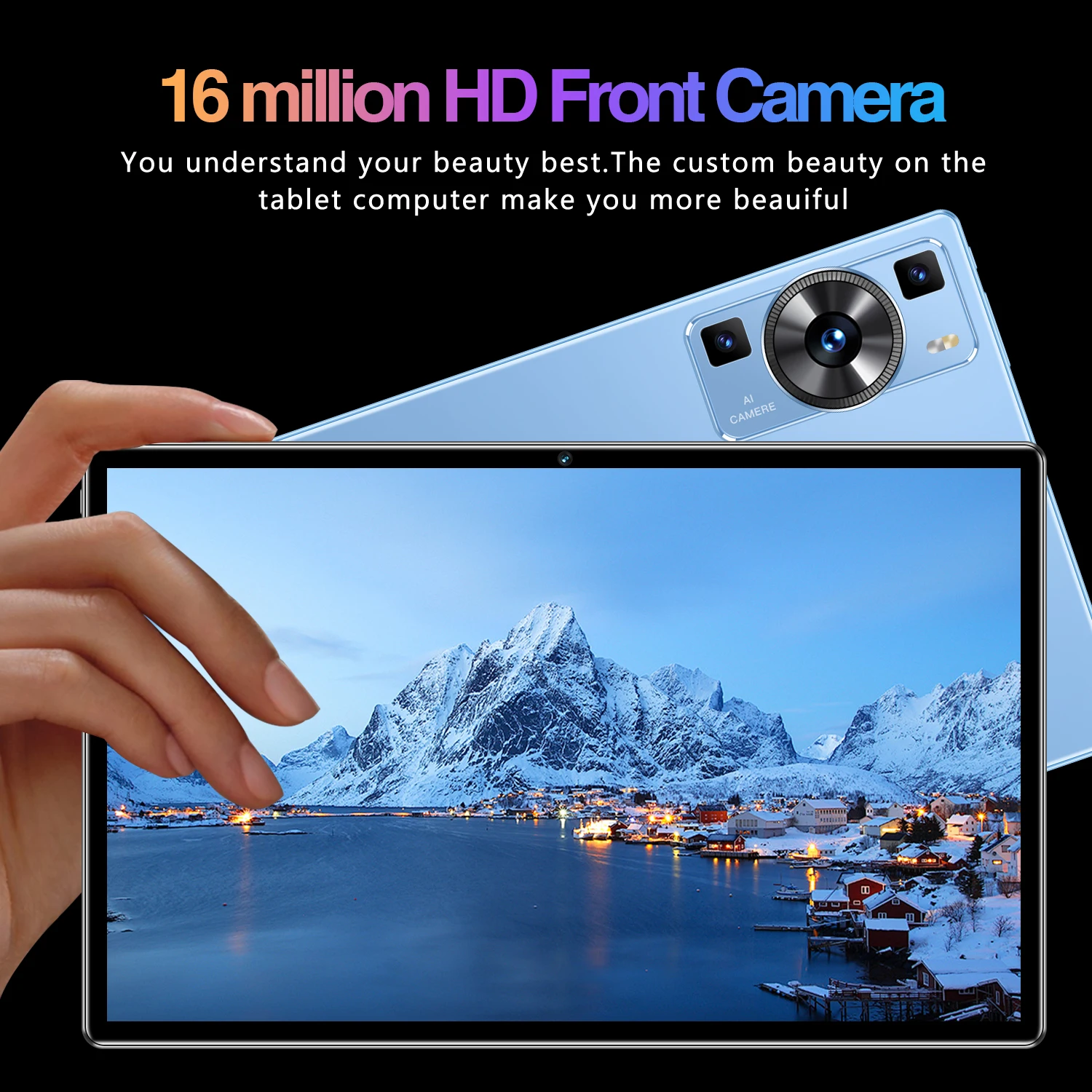 12-Inch Android Tablet PC with 12GB RAM & 512GB Storage