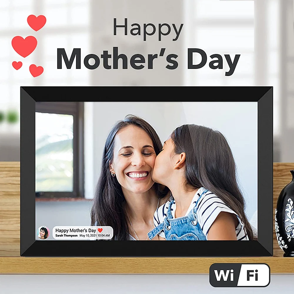 Frameo 10.1 Inch WiFi Digital Photo Frame, 32 GB, IPS Screen Touchscreen HD 1280 x 800P, Automatic Rotation, Share Photo/Video Right from Anywhere (Elegant Black Frameo 10.1 Inch WiFi Digital Photo Frame, 32 GB, IPS Screen Touchscreen HD 1280 x 800P, Automatic Rotation, Share Photo/Video Right from Anywhere (Elegant Black