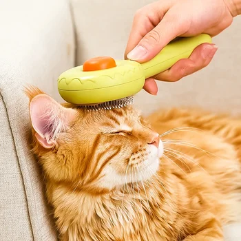 Petnessgo Pets Donut Hair Removal Cleaning Comb Brush for Pets