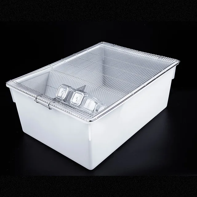 R5 Laboratory-Grade Rat Breeding Rack for SD/Wistar Rats Rodent Cage 545x395x200mm