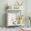 Bookshelf style - white shelf