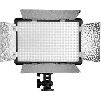 Godox LF308BI Bi-Color 3300K-5600K LED Video Light With Flash Sync 308 Bulbs LED Light Flash for Macro Wedding Life Photography detail image