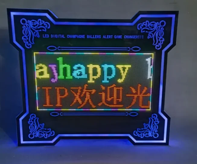 Customized Logo Led Marquee Sign Interchangeable Letter Message Board for Night Club Bar Led Letter Board