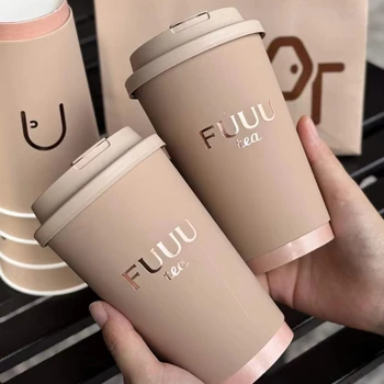 Coffee Cup Factory High Quality Velvet Touch Double Wall Paper Cup for Coffee Hot Chocolate 12 oz Paper Cups