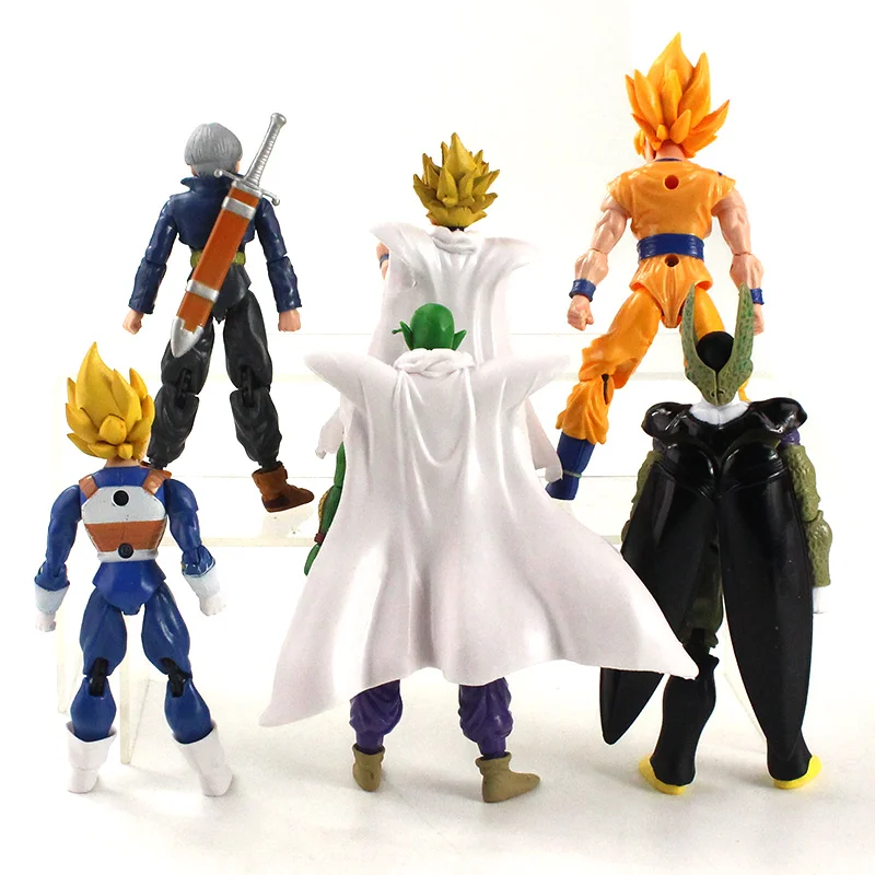 Dragon Ball Z Anime Action Figure, Trunks Goku Filho, Vegeta, Super  Saiyajin Fighting Figurine, PVC Toy Modelo de Coleção, 17cm - AliExpress
