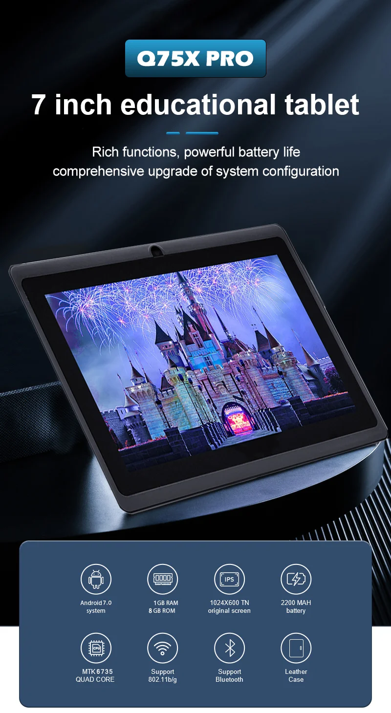 Cheapest Tablets Eye Protection 7 Inches Android Children Learning