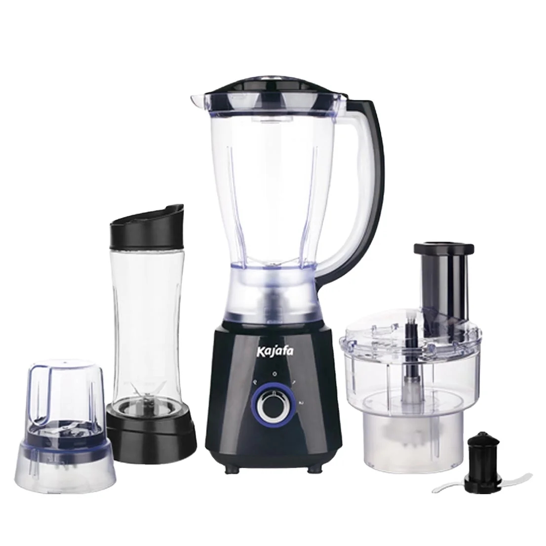 Electric Blender Grinder Mixer 2 in 1 Smoothie Maker 1.5L Jug Speed Control