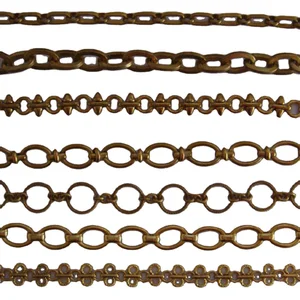 Mz New Fashion Brass Curb Chains Model Zfc027 for Bags Hanging