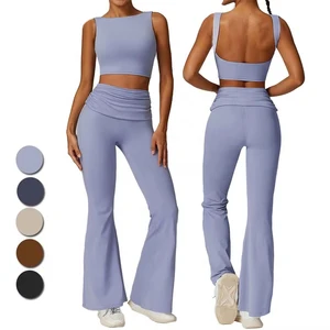 Wholesale Push up Fitness Yoga Set Gym Sportswear Workout Clothing Woman Fitness Clothing Active Wear Set