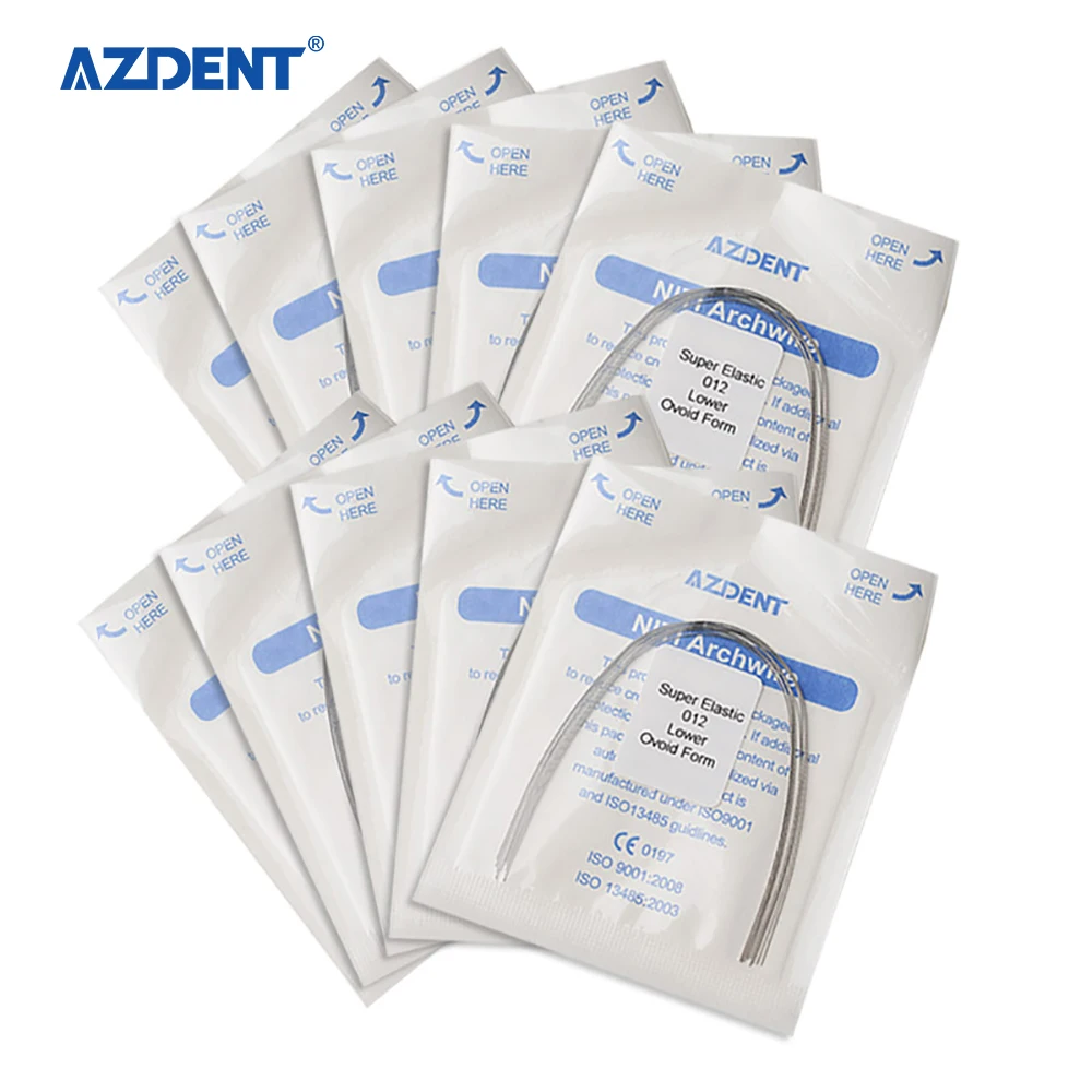 Azdent Super Elastic Niti Round Rectangular Orthodontic Archwire Buy Orthodontic Archwire