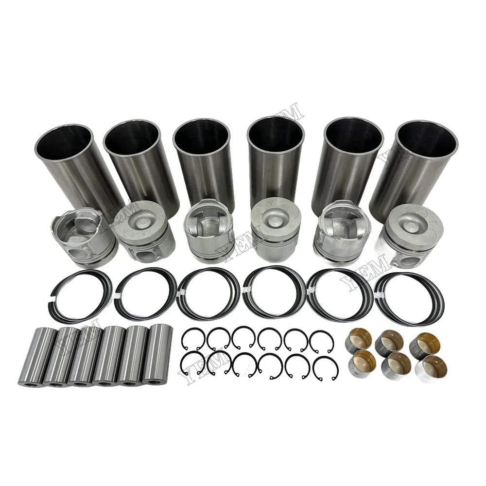 Cylinder Liner Kit Compatible for Doosan / for Develon DB58 Industrial Engine Parts 3