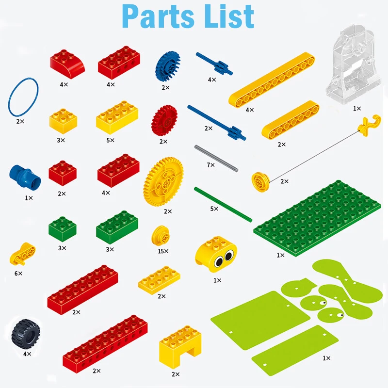 102pcs Classic 9656 Building Blocks Safe ABS Plastic Toys