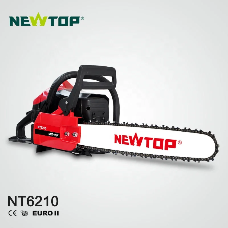 NEWTOP Chainsaw NT6210 - 62cc Power, Japanese Walbro Carb
