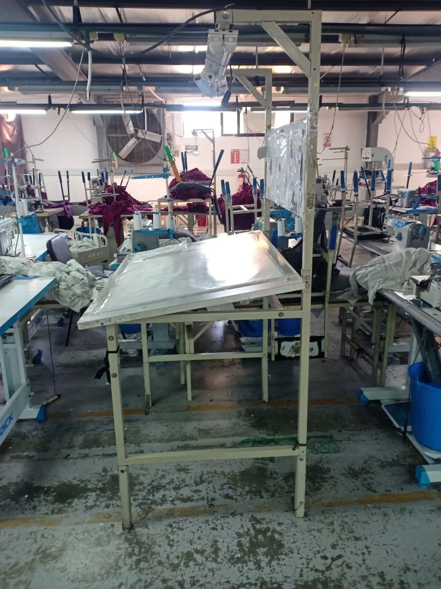 Industrial Customized Fabric Inspection Table Workbench For Factory Buy Fabric Inspection