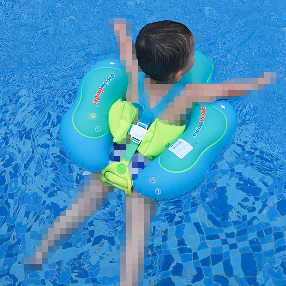 2022 Upgrades 0.35mm Pvc Comfortable Convenient Baby Swimming Float Ring Kids Inflatable Swim Ring for 3-36 Months Child