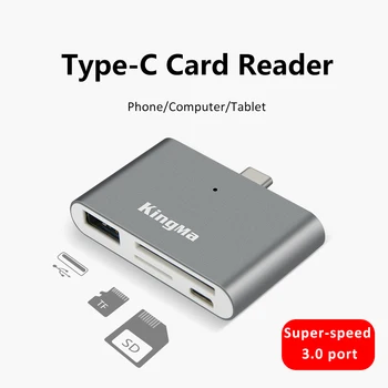 KingMa Type-C Smart Card Reader Multi-functional Card Reader for Phone,Tablets and Computer detail image