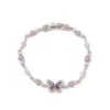 Hollow butterfly bracelet silver