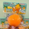 juguete blando naranja