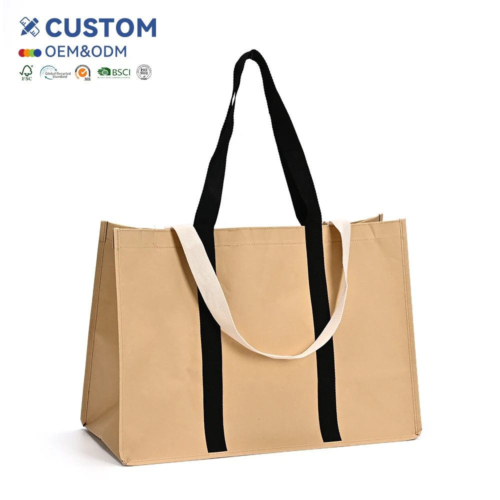 Good Quality Kraft Paper Bag Custom Packaging Waterproof Composite Flat Bottom Paper Bag Standing Packaging Pouch