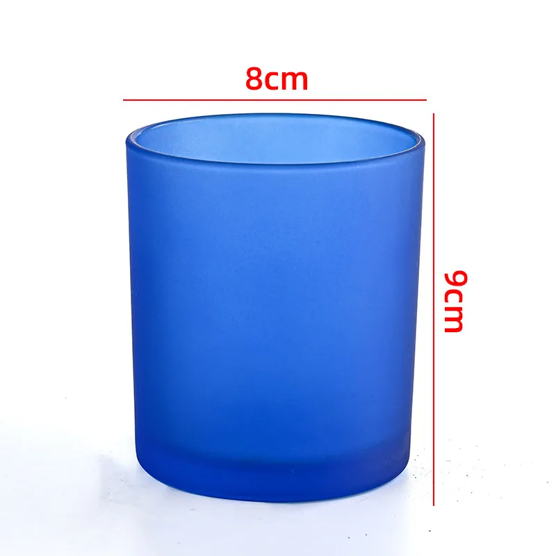 Factory Round Bottom Empty Candle Jar 10oz 14oz Luxury Custom Process