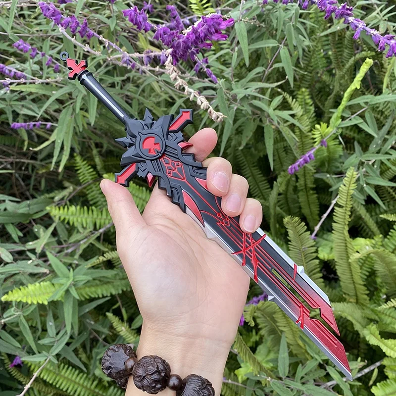 Genshin Impact Cosplay Schwert – Wolf's Grabstein, Aus Holz, 121,9 Cm, Sammlerstück