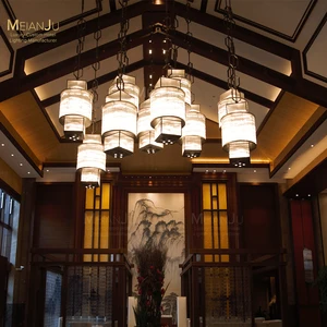 High Quality Modern Crystal Glass Hotel Lobby Chandelier Elegant Chinese Style Modular Combination Lighting with Oval Shape