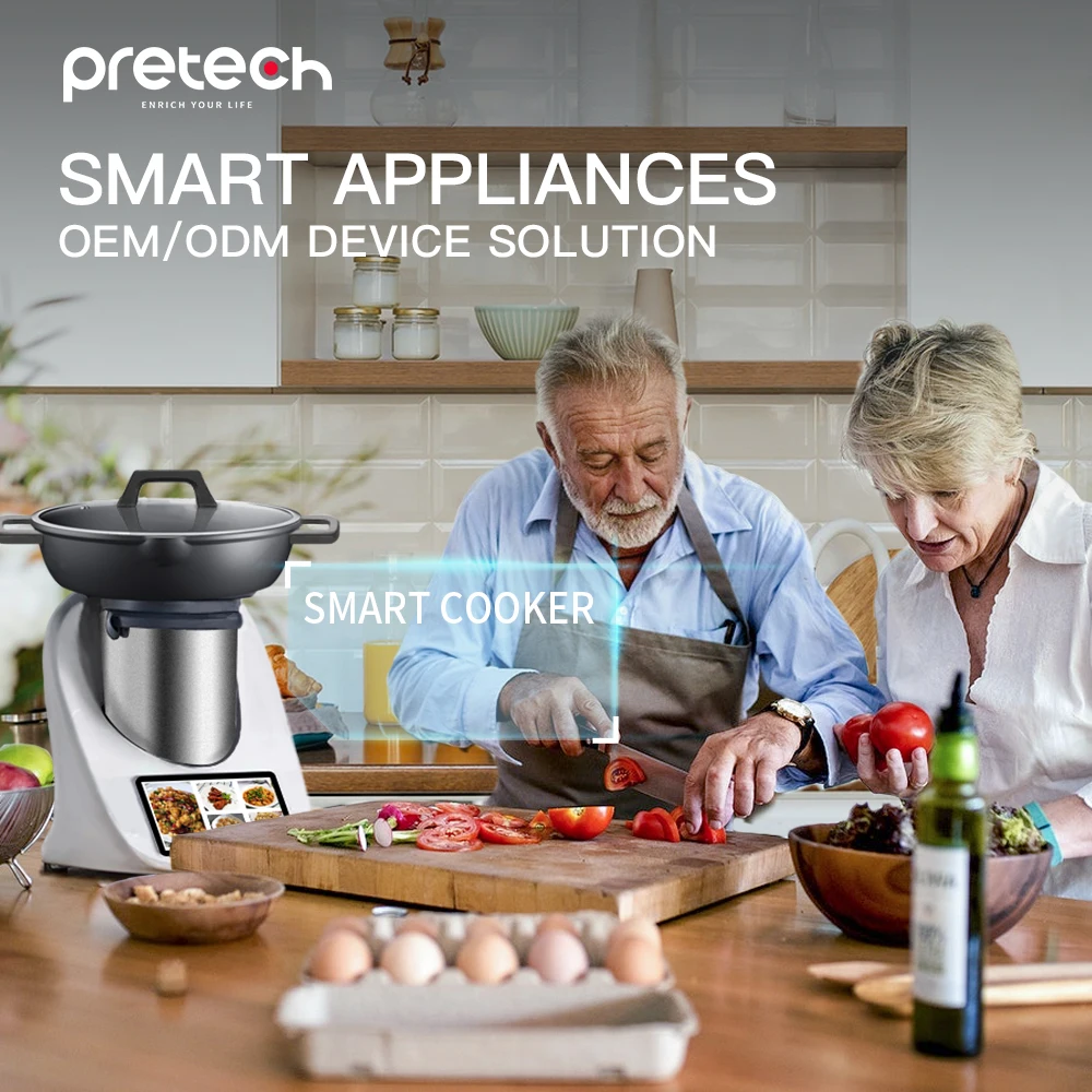 Factory Odm Smart Cooker Touch Screen Smart Home Kitchen Wifi Cellular Smart Appliances Kitchen