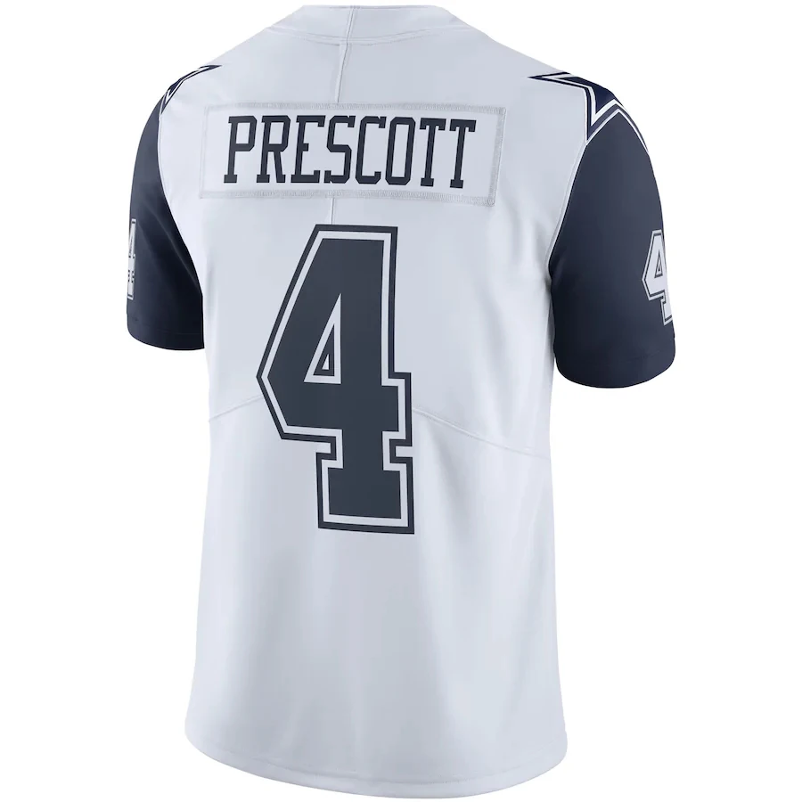 Dak Prescott Dallas Football Jerseys #4 Stitched Usa Football Game ...