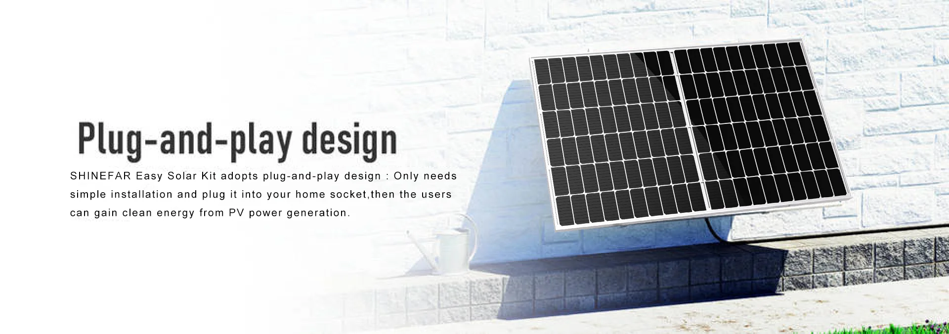 600W Micro Inverter Solar Panel Kits for Balcony & Garden - Efficient ...